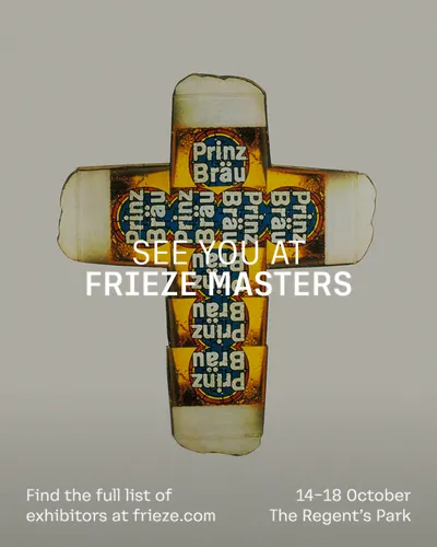 Anna Esposito, Cross Brau, Frieze Ads